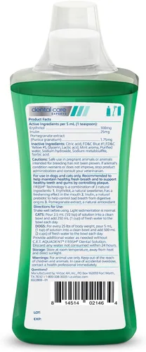 Miniatura 2 de Virbac C.E.T. Aquadent Solución Dental para Perros y Gatos (8.5 fl oz)