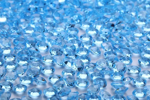 Miniatura 17 de 5000 unidades por paquete de cristales de confeti dispersos para mesa de boda, diamantes acrílicos de 0.236 pulgadas (0.236 in), diamantes