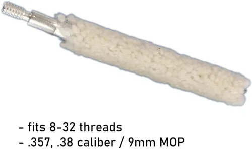 Miniatura 2 de Birchwood Casey Trapo de Limpieza de Cañón Versátil y Duradero para 380, 38/357 9 Mm