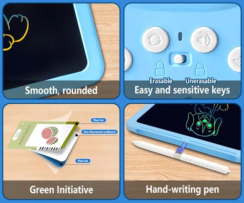 Miniatura 9 de Rylai Juguetes para Niños Pequeños Tarjetas Flash Parlantes, Recursos de Aprendizaje de Kindergarten 510 Palabras Visuales con Tableta de Dibujo