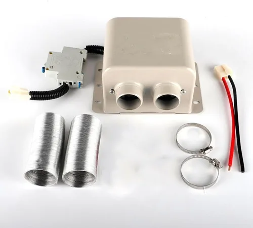 Miniatura 3 de CYDZSW Calentador de coche de 12 V 800 W, alimentado por batería, desempañador de ventana de parabrisas, kit de calentador eléctrico de asiento