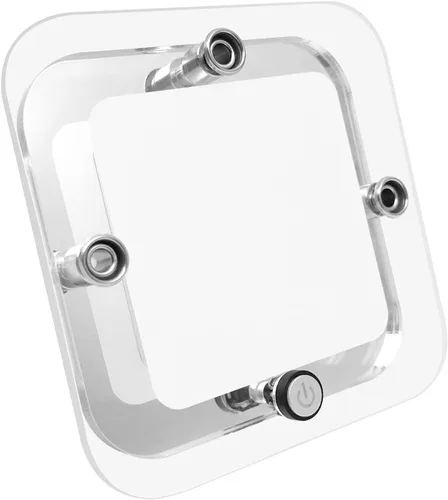 Miniatura 9 de Dream Lighting luz LED 12 V con plafón transparente para remolque, barco y caravana, iluminación interior, color blanco cálido.