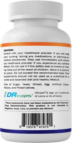 Miniatura 9 de Vitamatic Bifidobacterium Longum 6 mil millones de UFC por cápsula DR - 60 unidades - Promueve la salud intestinal - Fabricado con fibra prebiótica