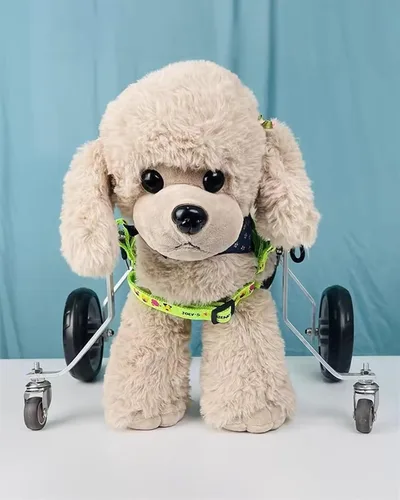 Miniatura 2 de Adjustable Dog Wheelchair for Back Legs - Lightweight Mobility Cart for Injured Dogs, Support for Front & Back Legs, Size S Pet Walker for Enhanced