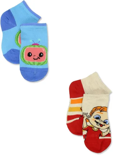 Miniatura 6 de Cocomelon Paquete de 6 calcetines de cuarto para niños pequeños
