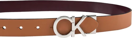 Miniatura 4 de Calvin Klein Women's Two-in-one Reversible Ck Monogram Plaque Buckle