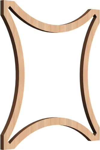 Miniatura 42 de Lilley Paneles decorativos de pared de madera con calado, extra pequeños, 7 3/8 pulgadas de ancho x 7 3/8 pulgadas de alto x 1/4 pulgadas de alto