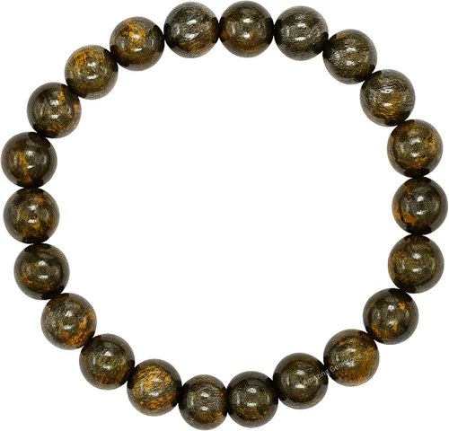 Miniatura 819 de Amazing Gemstone Pulsera de cristal para mujeres y hombres, pulsera de cristal curativo de protección, pulsera elástica con cuentas de piedras