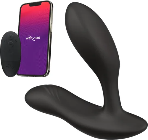 We-Vibe Vector+ Juguete sexual para adultos, juguete sexual vibratorio para adultos | Masajeador de perineo y próstata de silicona | Aplicación de