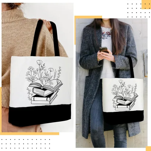 Miniatura 2 de Buryeah 2 piezas de regalo de agradecimiento para profesores de regreso a clases, bolsa de lona con bolsa de maquillaje, regalo de agradecimiento