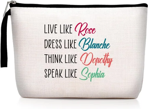 Miniatura 8 de Hanamiya Na Regalos de compromiso para mujeres, bolsa de maquillaje divertida para tejer, regalo de ganchillo Multicolor0040