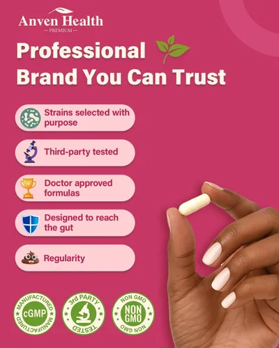 Miniatura 7 de Probióticos y prebióticos para mujeres, equilibrio del pH y salud digestiva, 60 mil millones de probióticos vaginales con arándano y D-manosa