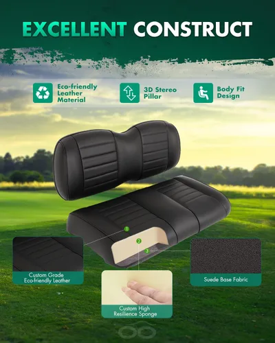 Miniatura 6 de SCITOO Cojín para asiento de carrito de golf