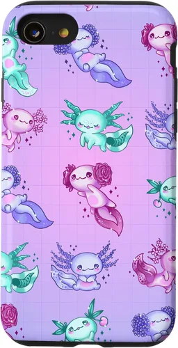Miniatura 18 de Funda con patrón Axolotl para iPhone 12/12 Pro