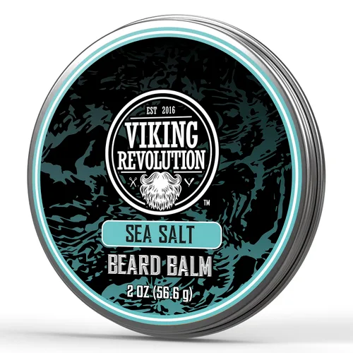 Miniatura 31 de Viking Revolution Bálsamo para barba de cedro y pino, mantequilla con aceite de argán, suavizante e hidratante para hombres, cera para barbas