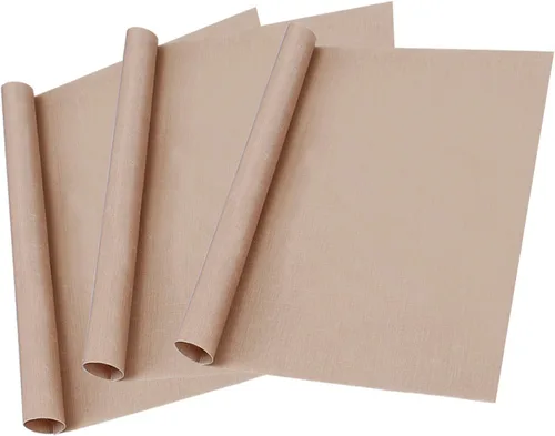 Paquete de 3 hojas de teflón para prensa de calor, papel de transferencia de calor de 12 x 16 pulgadas para camisetas prensa de calor, tapete