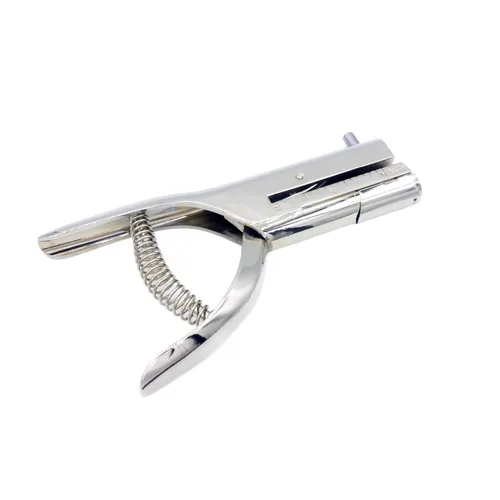 Miniatura 10 de Perforadora de mano de un solo agujero de mano de 2 pulgadas de alcance de 1/8 de pulgada y 0.118 in de profundidad, resistente para tarjetas