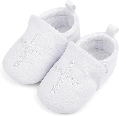 Miniatura 2 de Zapatos de bautizo con suela premium para bebés y niños pequeños