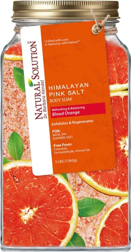 Miniatura 9 de Natural Solution Bolsa de sal de baño del Himalaya, suaviza e hidrata tu piel, baño para terapia, 1 libra