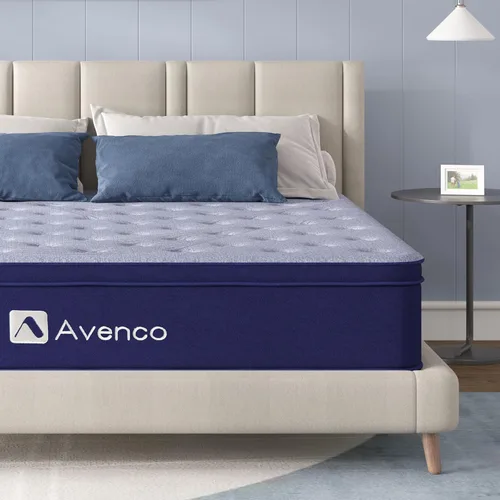 Miniatura 12 de Avenco Colchón tamaño individual de 6 pulgadas para niños con resortes embolsados individuales inteligentes para aliviar el dolor de espalda