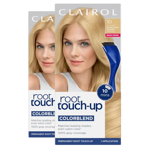 Miniatura 49 de Clairol Root Touch-Up de Nice'n Easy - Tinte permanente para el cabello, color caoba claro 6R/Marrón rojizo claro, paquete de 2 6R castaño