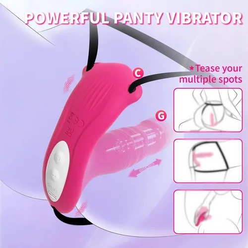 Miniatura 3 de Vibrador de bragas portátiles, juguete sexual con control de aplicación, vibradores de consolador de punto G para mujeres, estimulador de clítoris