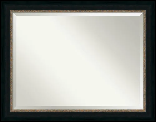 Miniatura 13 de Amanti Art Bronze Bathroom Mirror for Over Sink, 27x27 Paragon Bronze Square Vanity Mirror, Medium Traditional Frame, Hangs Horizonally and