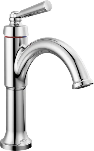 Miniatura 9 de Delta Faucet Saylor - Grifo de baño de un solo agujero, grifo de baño dorado, grifo de lavabo de baño de una sola manija, tecnología de sello