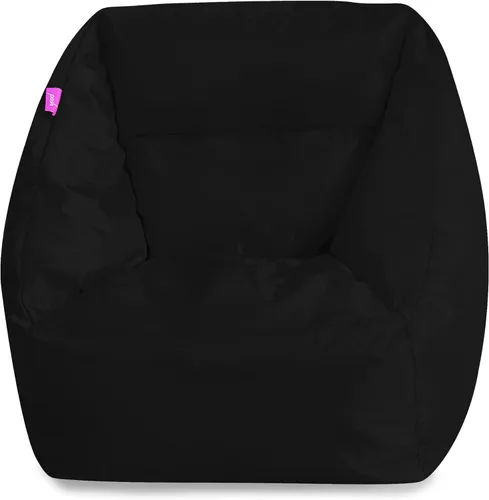Miniatura 27 de Posh Beanbags - Sillón puff grande, 38 pulgadas, color azul rey sólido Nylon suave - Azul real