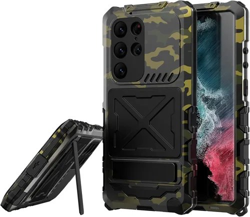 Miniatura 8 de Funda para Galaxy S23 Ultra, funda protectora de cuerpo completo de 360 grados para Samsung Galaxy S23 Ultra, protector de lente a prueba de golpes