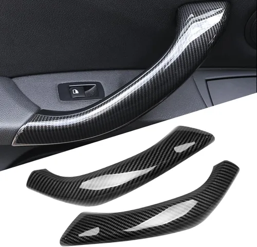 Miniatura 18 de Jaronx Compatible con cubierta de manija de puerta BMW X1/X2, cubierta exterior de repuesto de manija de puerta lateral derecha, compatible con BMW