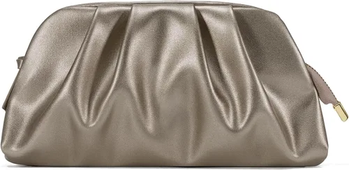 Miniatura 12 de SWEETV CHUNLI Dressy Vegan Leather Clutch Purse for Women Formal, Soft Pleated PU Evening Clutch for Weddings, Proms