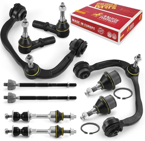 Miniatura 109 de Metrix Premium Chassis Parts - Kit de suspensión delantera de 10 piezas para BMW X5 2007-2013, BMW X6 2008-2014, reemplazo, fabricado en Europa