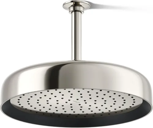 Miniatura 18 de KOHLER 26291-G-BL Statement™ Cabezal de lluvia redondo de 12" de una sola función, 1.75 gpm, negro mate