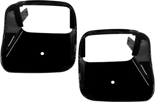 Miniatura 3 de HECASA Par de bisel de luz de parque compatible con Chevy Chevrolet Camaro Z28 1978-1981 Luces de posición laterales del lado del conductor del Negro