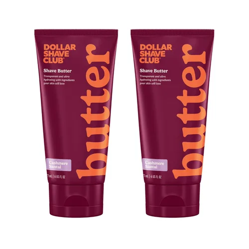 Miniatura 8 de Dollar Shave Club Shave Butter 6 onzas (paquete de 2) Crema de afeitar translúcida para pieles sensibles