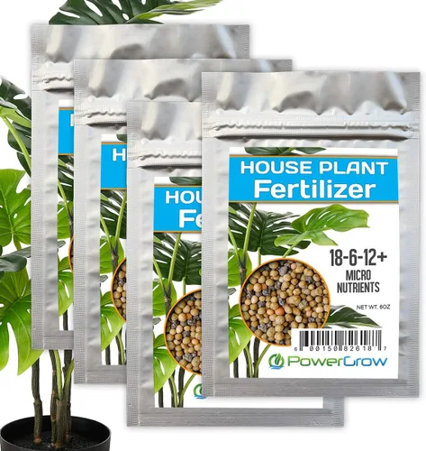 Miniatura 5 de PowerGrow - Fertilizante para plantas de interior – Fórmula completa de liberación lenta + micro nutrientes – Alimenta plantas de interior durante 8