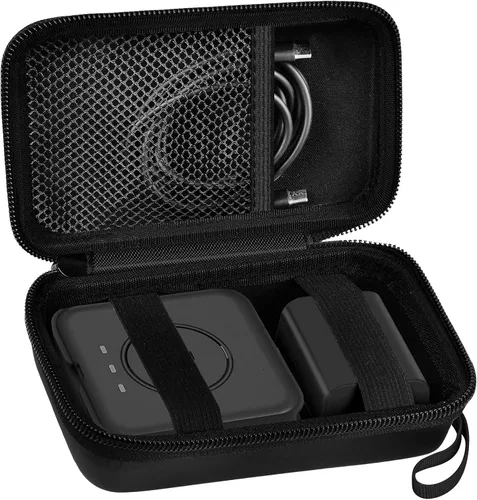 Estuche de Viaje para UCOMX para Nano/para Iseyyox/para LISEN/para Cargador Inalámbrico RTOPS 3 en 1, Estación de Carga Magnética Plegable Bolsa