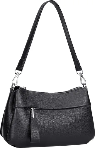 Miniatura 8 de Over Earth Genuine Leather Crossbody Bags for Women Small Hobo Handbags Shoulder Purses with 2 Detachable Straps