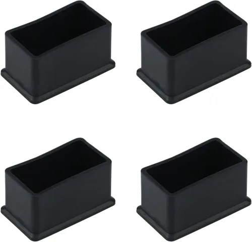 Miniatura 12 de Antrader - Tapas redondas de PVC de 1.5 pulgadas de diámetro, para patas de silla, color negro, paquete de 4