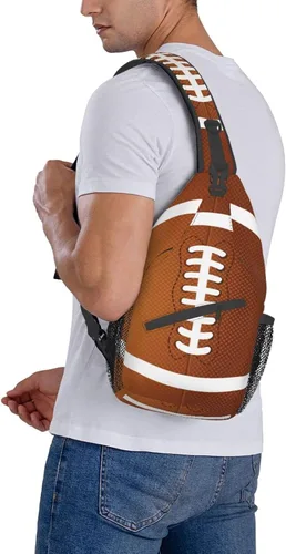 Miniatura 7 de SURERUIM Bolso bandolera estampado con patrón para mujeres y hombres, mochila cruzada para el hombro, bolsas de pecho, gimnasio, viajes, senderismo