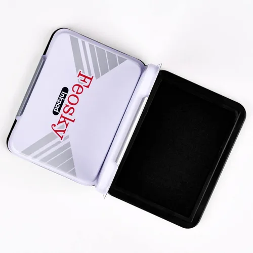 Miniatura 4 de Almohadillas de tinta para sellos de goma, tamaño pequeño, 3-1/4" por 2-1/2" pulgadas (negro)