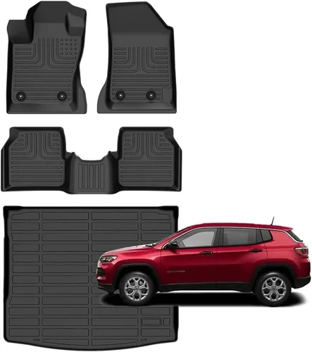 Alfombrillas antideslizantes para automóvil, alfombrillas para todo tipo de clima, accesorios de forro para maletero