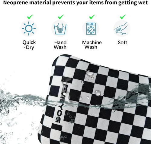 Miniatura 4 de Funda de neopreno para teléfono para hombres y mujeres, con correa cruzada/cordón para el cuello para iPhone 17/16 Pro Max