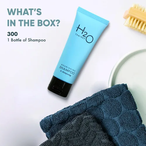 Miniatura 3 de H2O Therapy Champú, hotelería tamaño viaje, 1 oz (caja de 300)