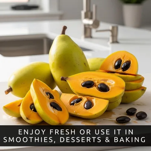 Miniatura 2 de Anna's Bananas - 5 semillas para cultivar - Semillas de papaya para plantar - Semillas de Asimina Triloba sin OMG para cultivar tu propio árbol