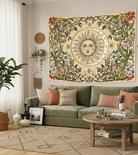 Miniatura 3 de Accnicc - Tapices Boho de Sol y Luna10127AXS