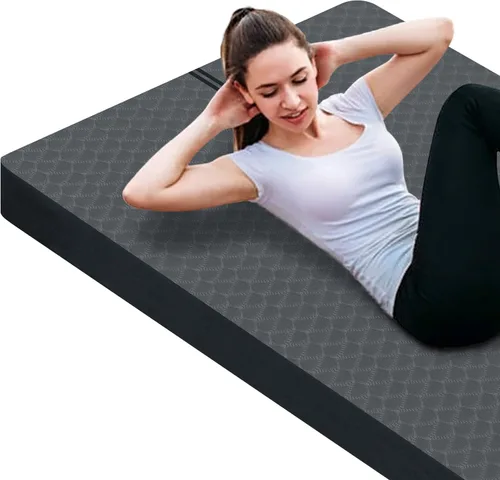 Miniatura 34 de nuveti Tapete Grande para Ejercicios - Tapete de Yoga de 15mm/20mm/30mm de Grosor Tapete de Ejercicios para Fitness, Yoga, Pilates, Estiramientos