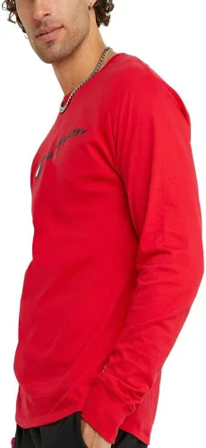 Miniatura 68 de Champion Camiseta de manga larga para hombre, camiseta clásica para hombre (regular o grande y alto)