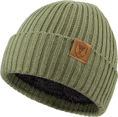 Miniatura 17 de OZERO Gorro de Punto de Invierno, Gorro Térmico Grueso de Forro Polar para Hombres y Mujeres